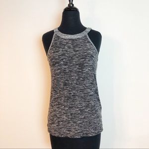 NWT HEM & THREAD TANK TOP S
